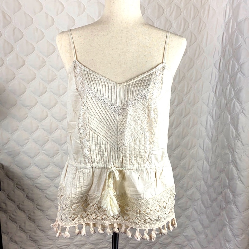 French connection sand white color shirt